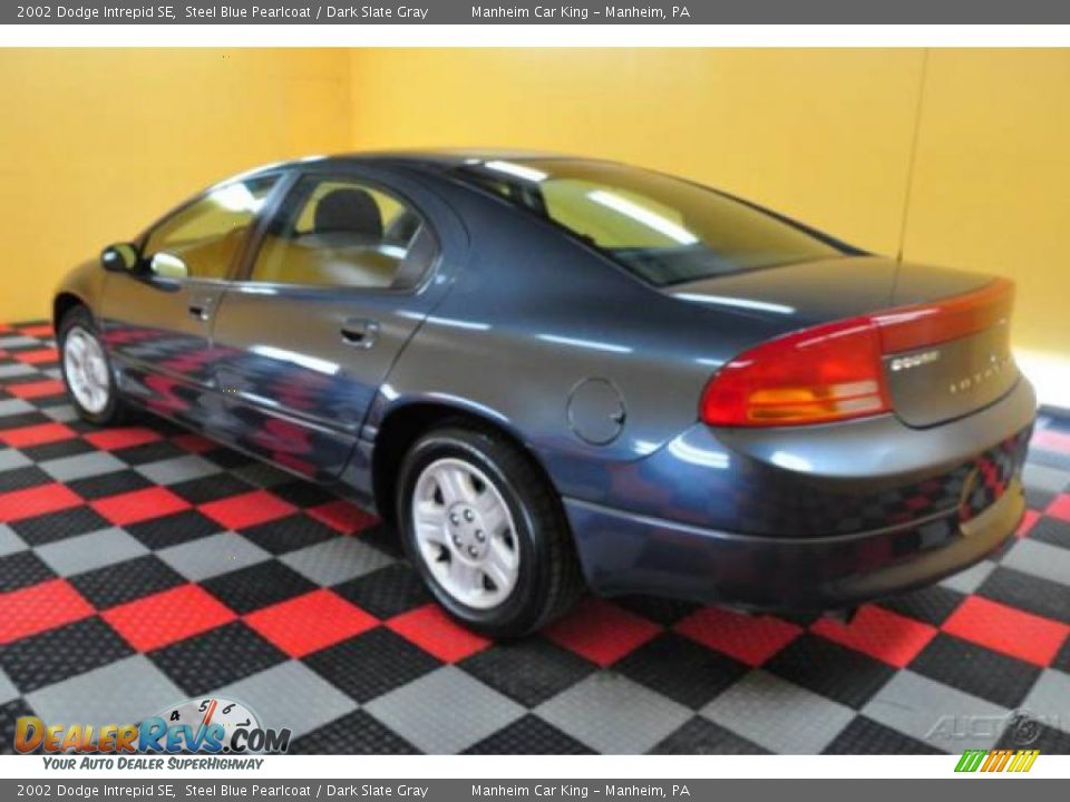 2002 Dodge Intrepid SE Steel Blue Pearlcoat / Dark Slate Gray Photo #4