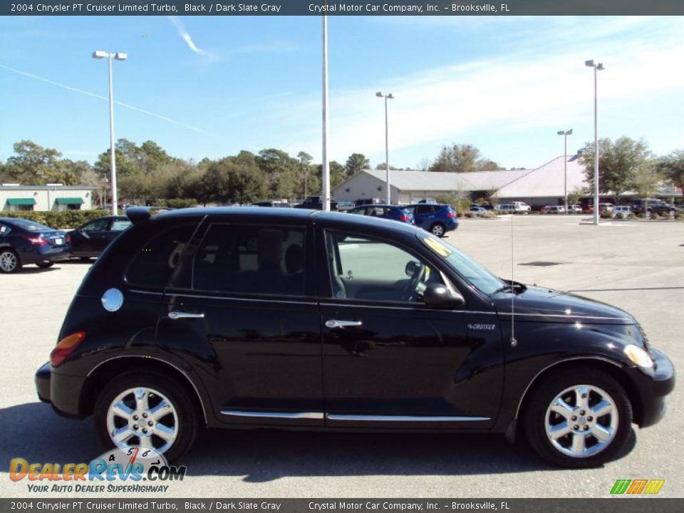 2004 Chrysler PT Cruiser Limited Turbo Black / Dark Slate Gray Photo #10