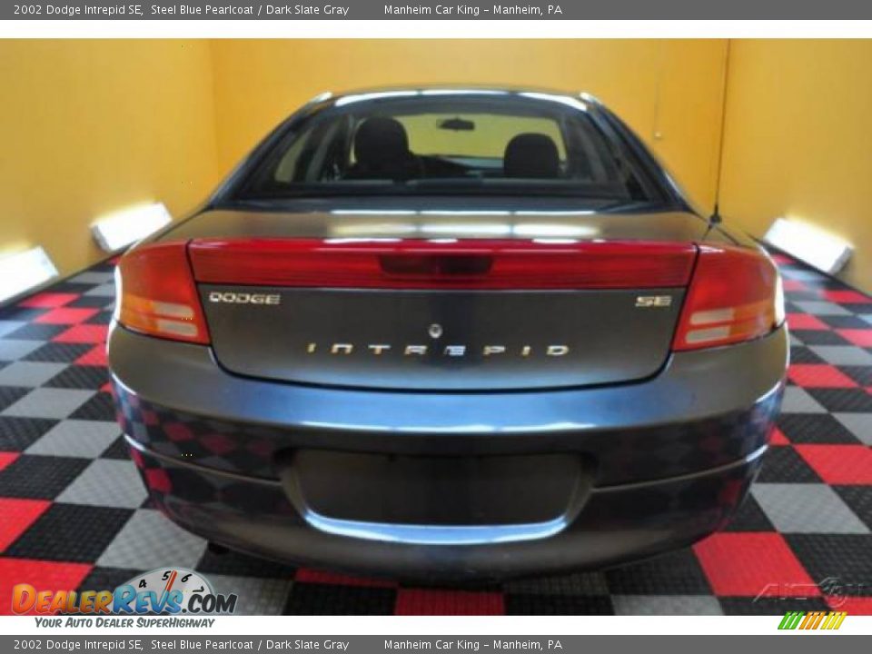 2002 Dodge Intrepid SE Steel Blue Pearlcoat / Dark Slate Gray Photo #5