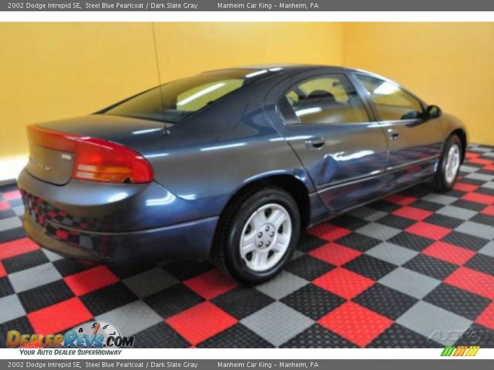 2002 Dodge Intrepid SE Steel Blue Pearlcoat / Dark Slate Gray Photo #6