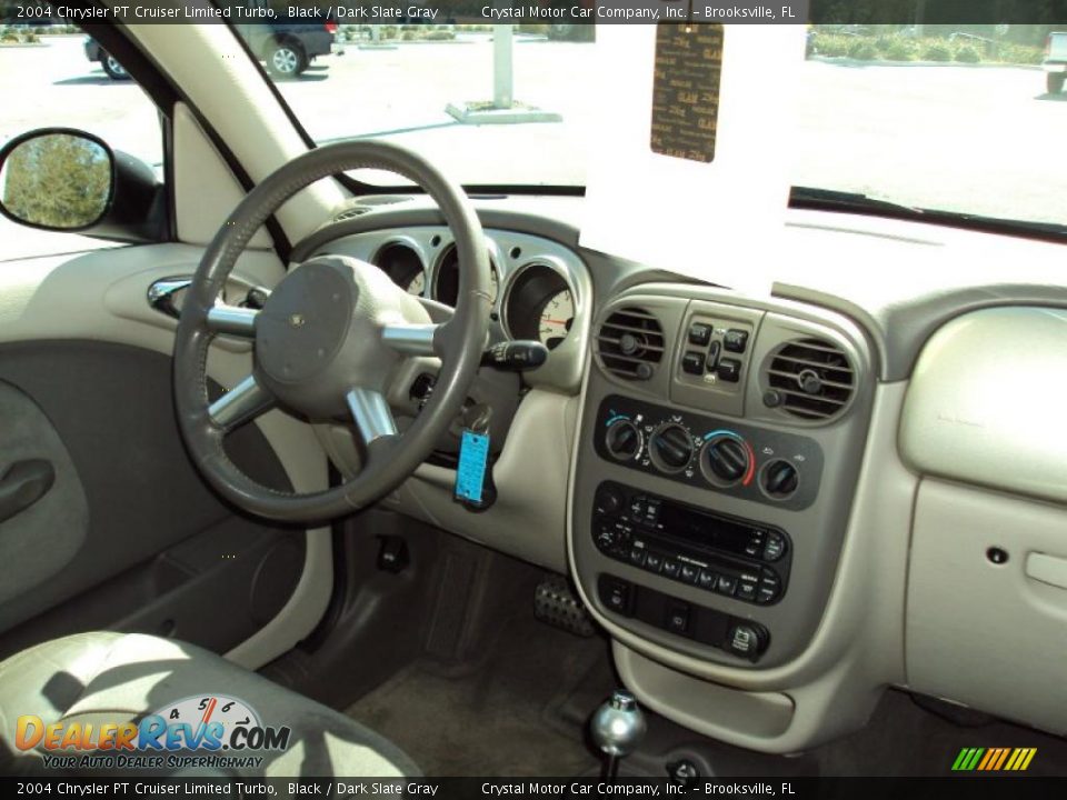2004 Chrysler PT Cruiser Limited Turbo Black / Dark Slate Gray Photo #12