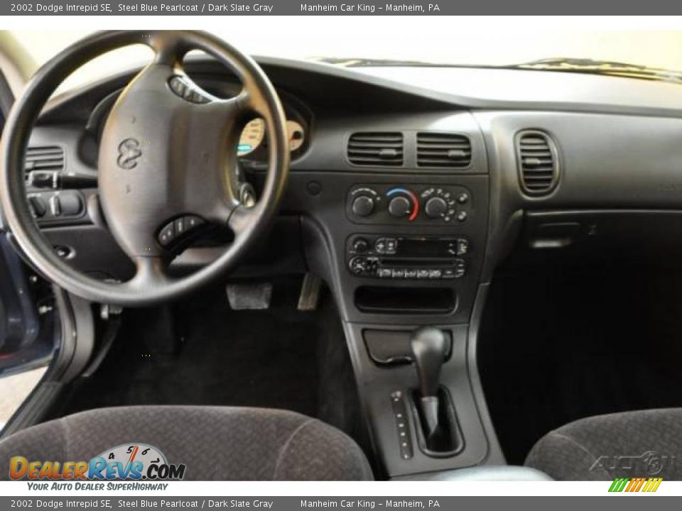 2002 Dodge Intrepid SE Steel Blue Pearlcoat / Dark Slate Gray Photo #7