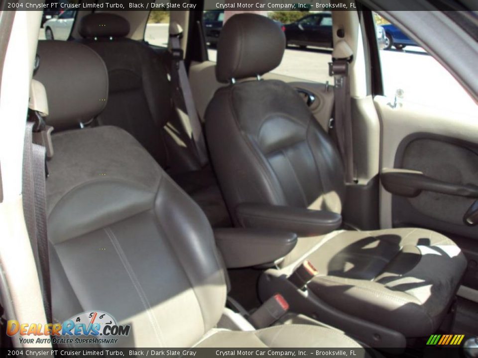 2004 Chrysler PT Cruiser Limited Turbo Black / Dark Slate Gray Photo #13