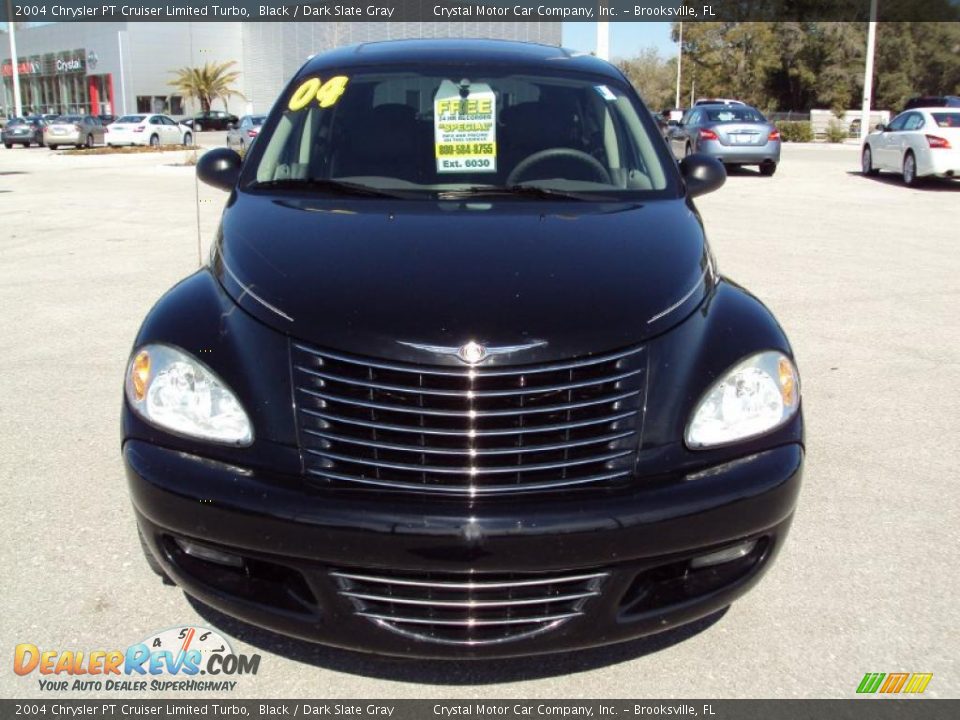 2004 Chrysler PT Cruiser Limited Turbo Black / Dark Slate Gray Photo #14