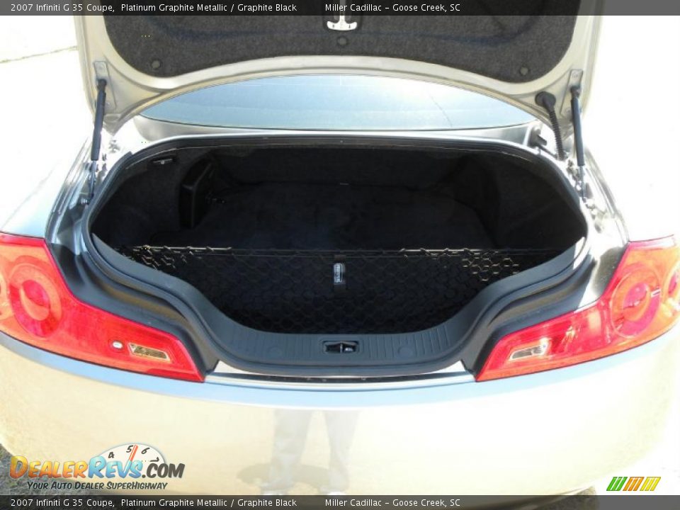 2007 Infiniti G 35 Coupe Platinum Graphite Metallic / Graphite Black Photo #11