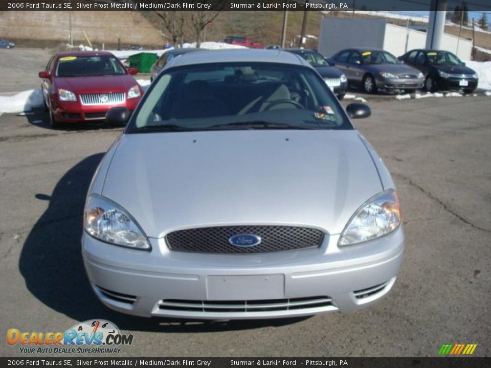2006 Ford Taurus SE Silver Frost Metallic / Medium/Dark Flint Grey Photo #8