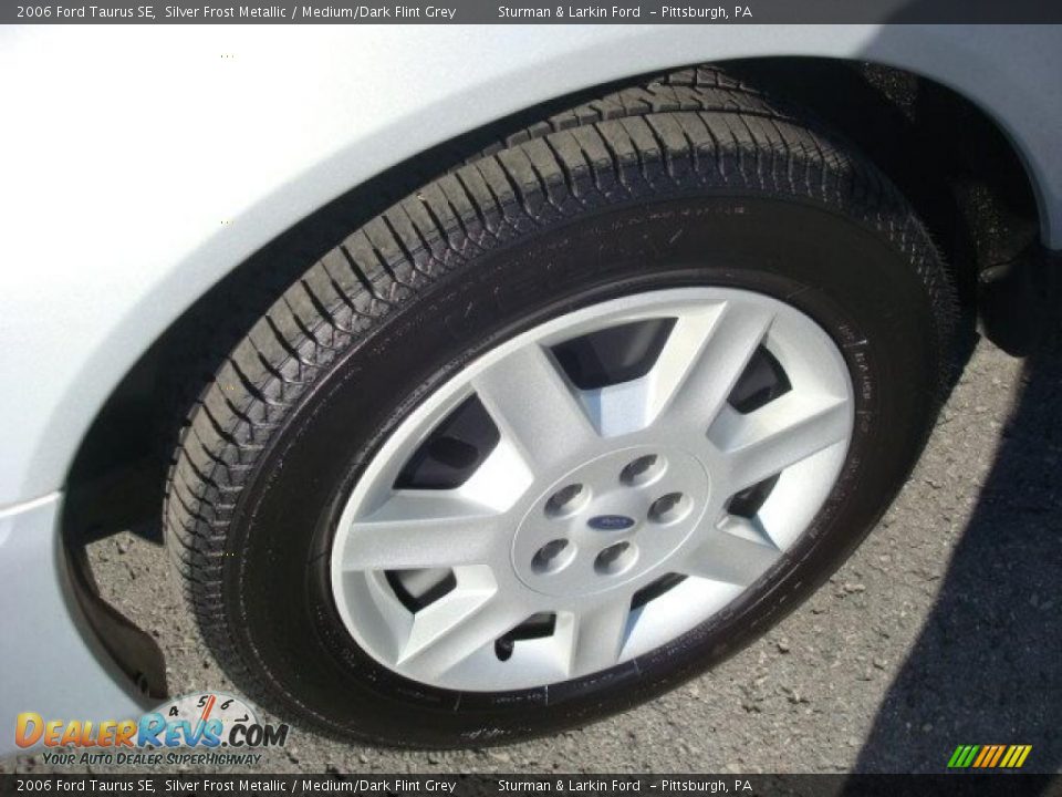 2006 Ford Taurus SE Silver Frost Metallic / Medium/Dark Flint Grey Photo #9