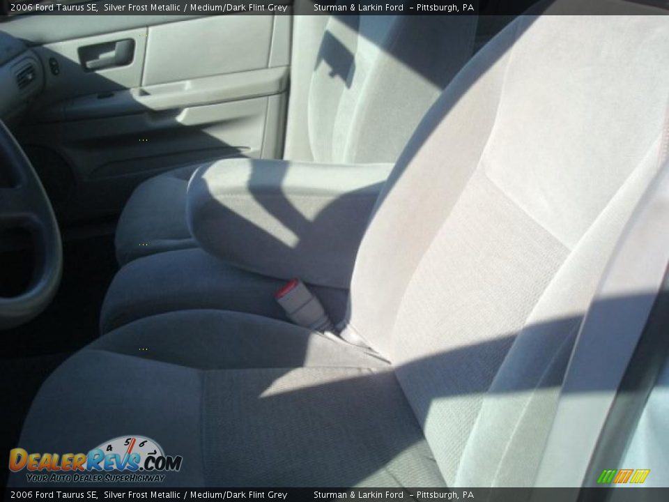 2006 Ford Taurus SE Silver Frost Metallic / Medium/Dark Flint Grey Photo #10