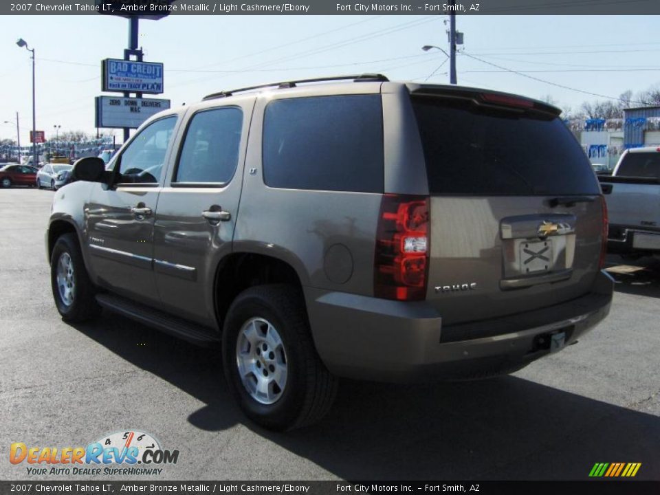 2007 Chevrolet Tahoe LT Amber Bronze Metallic / Light Cashmere/Ebony Photo #2
