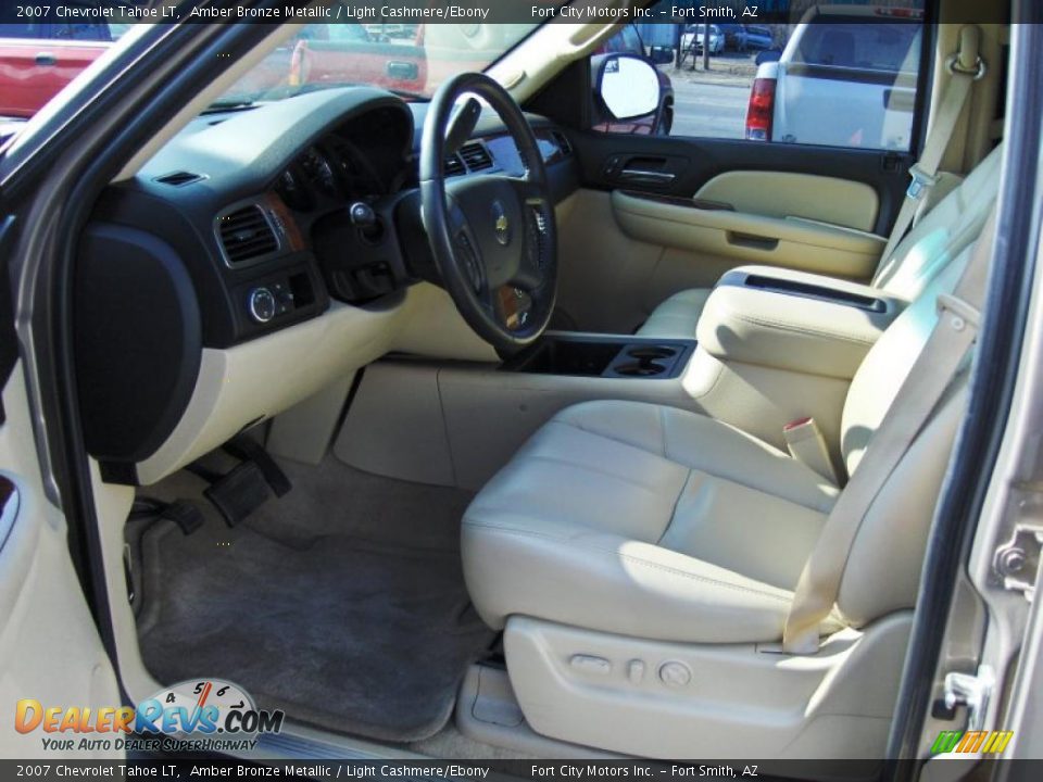 2007 Chevrolet Tahoe LT Amber Bronze Metallic / Light Cashmere/Ebony Photo #6