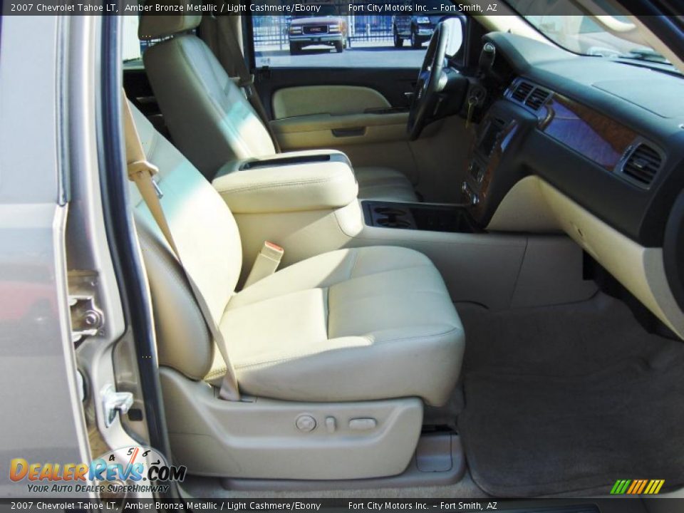 2007 Chevrolet Tahoe LT Amber Bronze Metallic / Light Cashmere/Ebony Photo #7