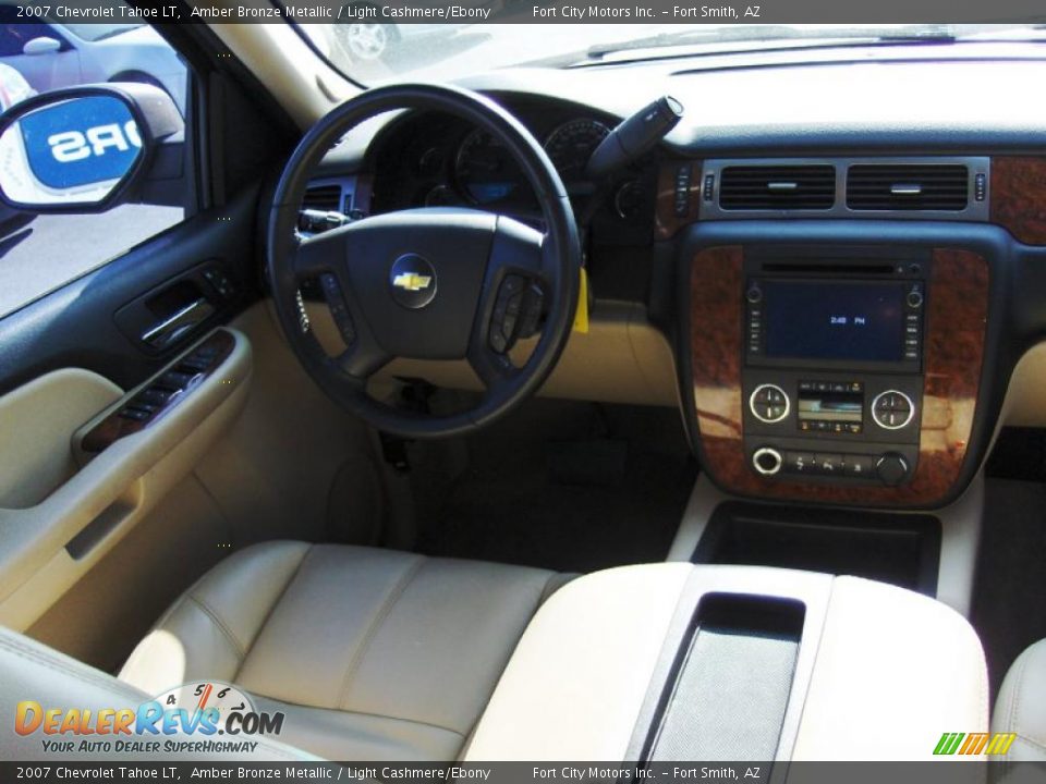 2007 Chevrolet Tahoe LT Amber Bronze Metallic / Light Cashmere/Ebony Photo #9