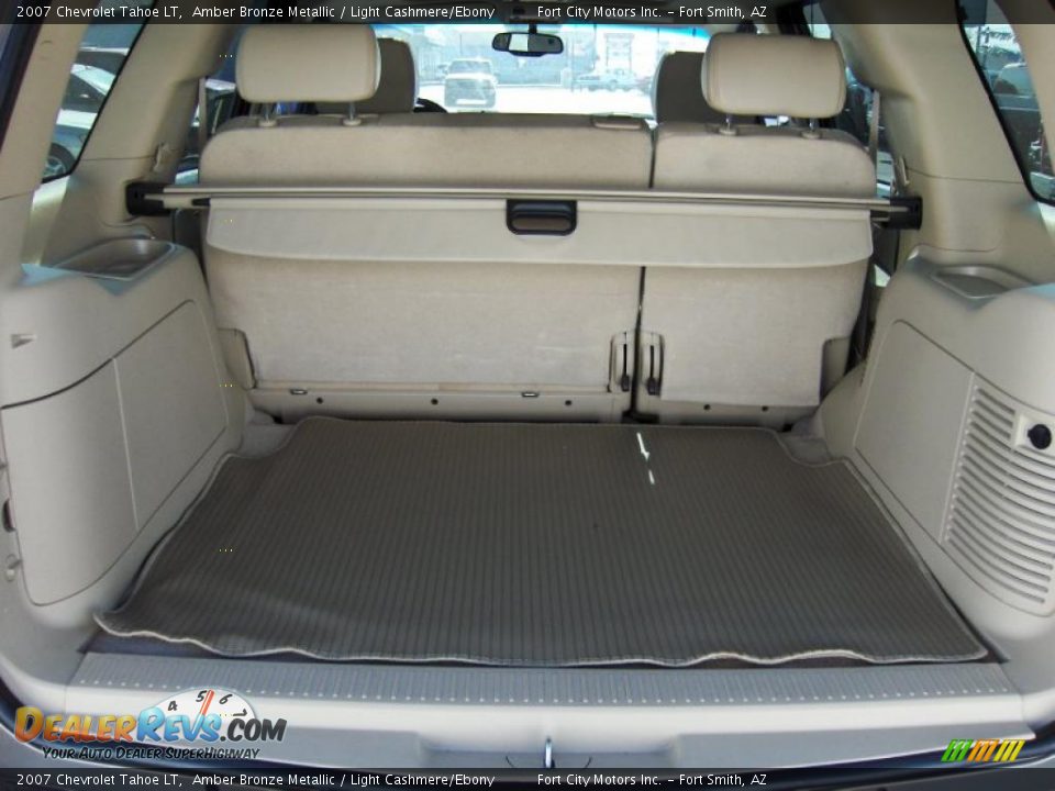 2007 Chevrolet Tahoe LT Amber Bronze Metallic / Light Cashmere/Ebony Photo #12