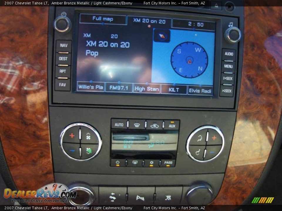 2007 Chevrolet Tahoe LT Amber Bronze Metallic / Light Cashmere/Ebony Photo #14