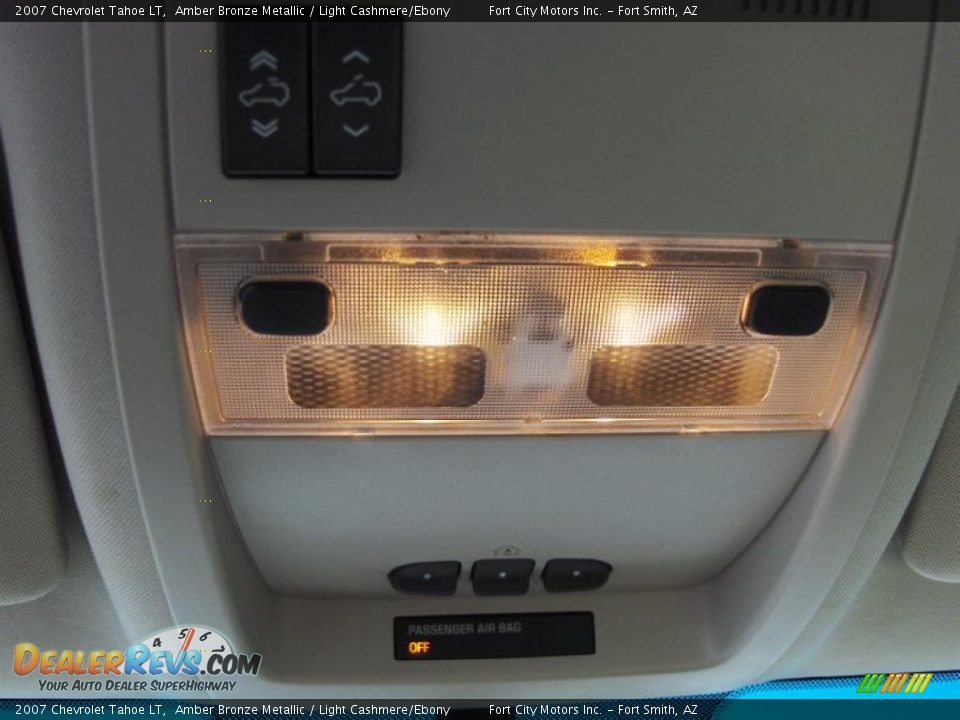 2007 Chevrolet Tahoe LT Amber Bronze Metallic / Light Cashmere/Ebony Photo #15