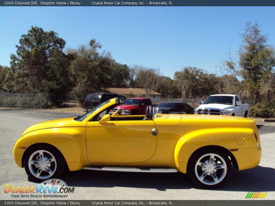 2004 Chevrolet SSR Slingshot Yellow / Ebony Photo #2