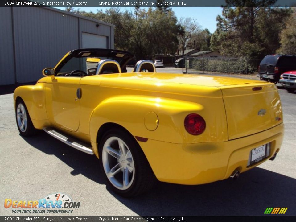 2004 Chevrolet SSR Slingshot Yellow / Ebony Photo #3
