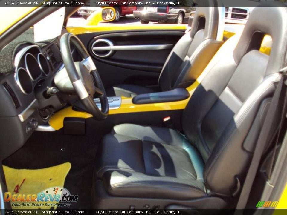 2004 Chevrolet SSR Slingshot Yellow / Ebony Photo #4