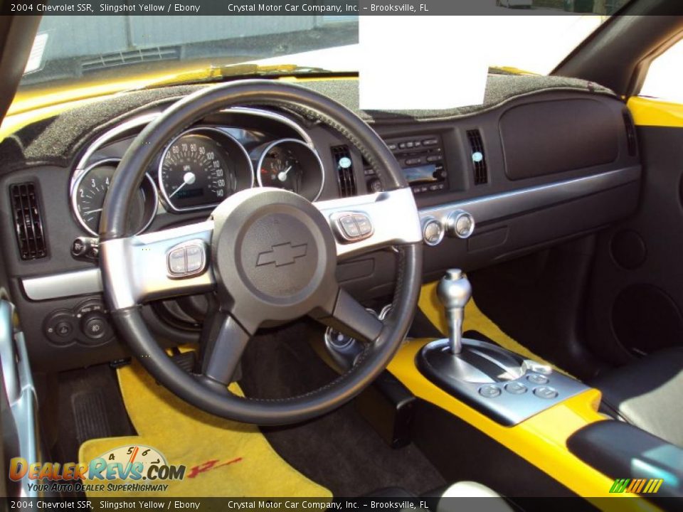 2004 Chevrolet SSR Slingshot Yellow / Ebony Photo #5