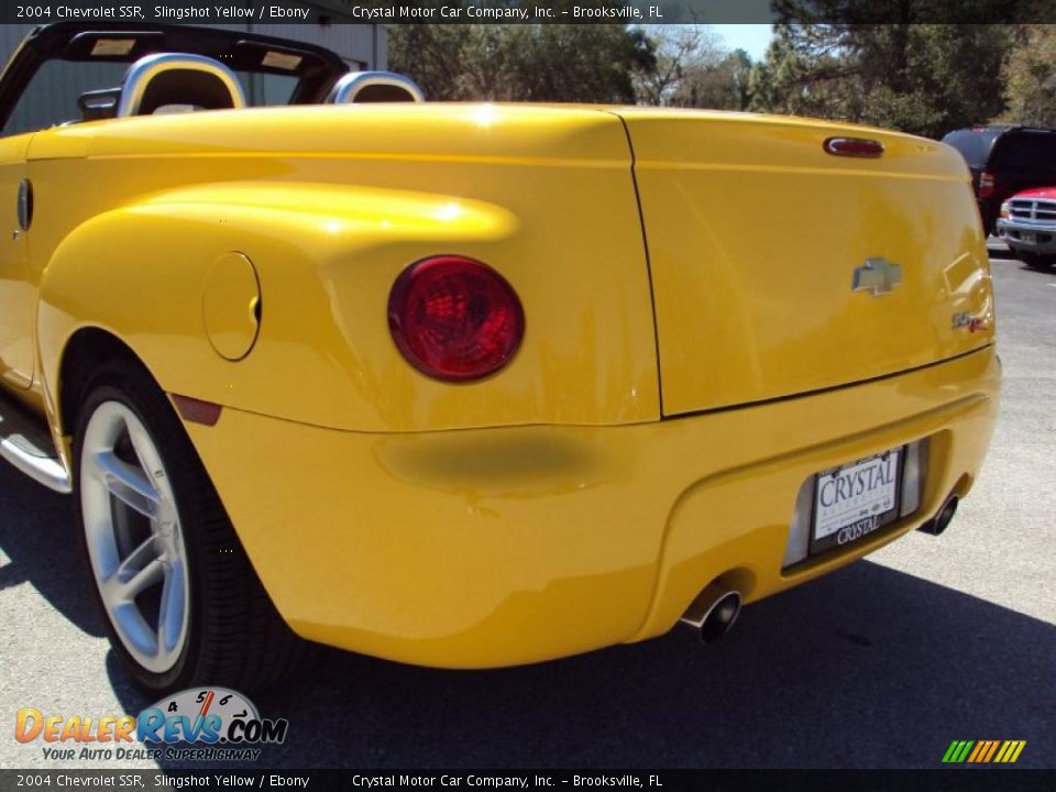 2004 Chevrolet SSR Slingshot Yellow / Ebony Photo #6