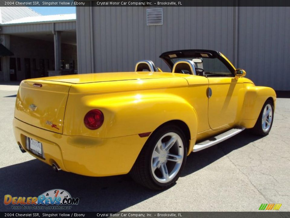 2004 Chevrolet SSR Slingshot Yellow / Ebony Photo #7