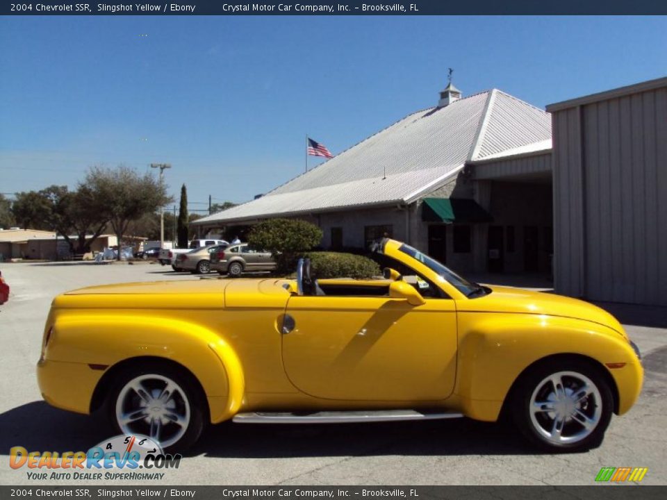 2004 Chevrolet SSR Slingshot Yellow / Ebony Photo #8