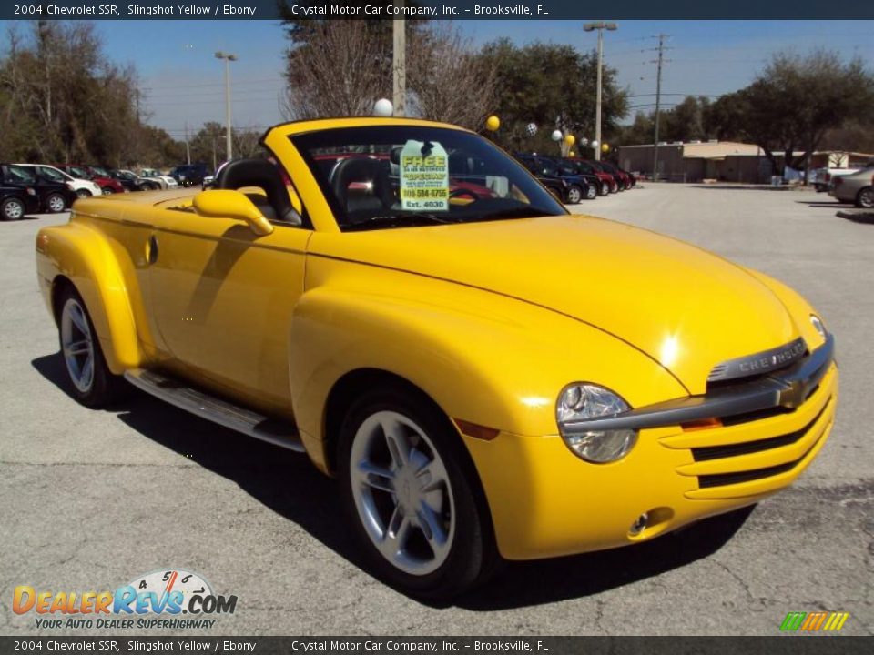 2004 Chevrolet SSR Slingshot Yellow / Ebony Photo #9