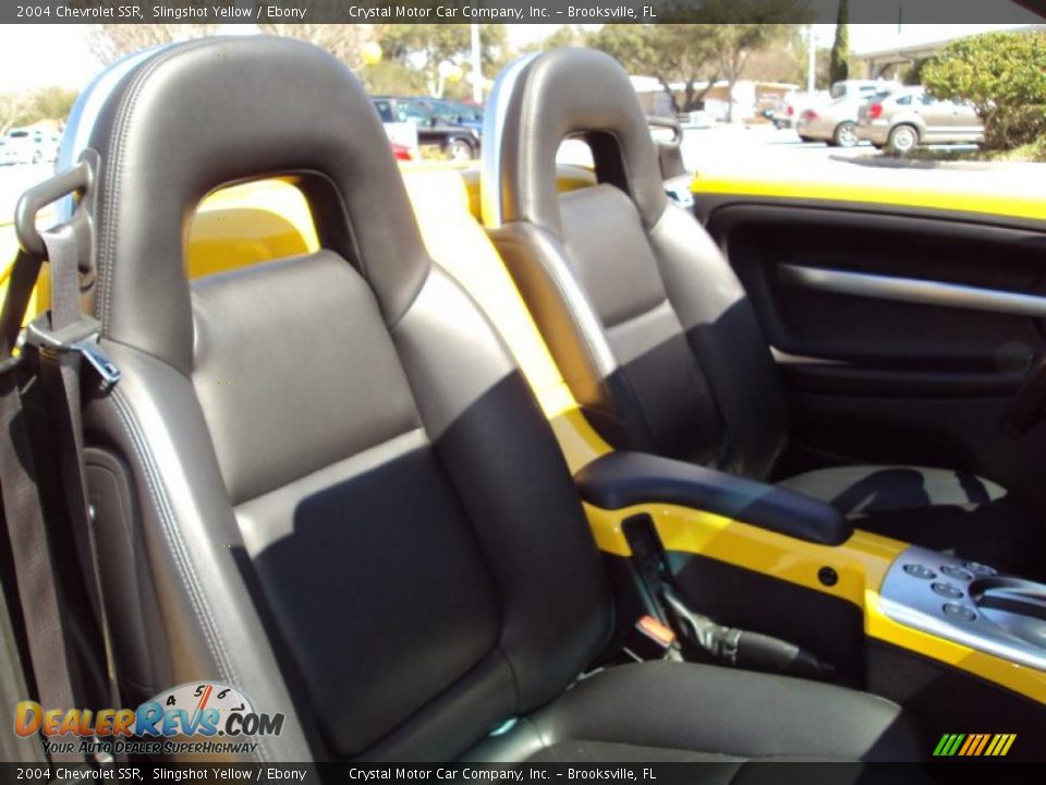 2004 Chevrolet SSR Slingshot Yellow / Ebony Photo #10