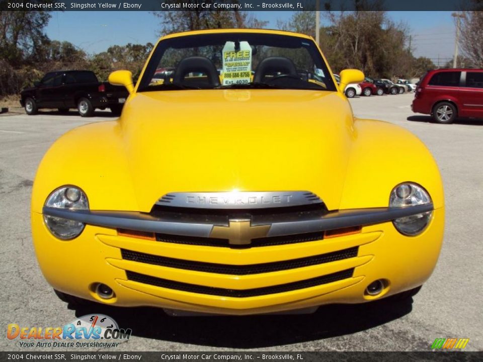 2004 Chevrolet SSR Slingshot Yellow / Ebony Photo #11