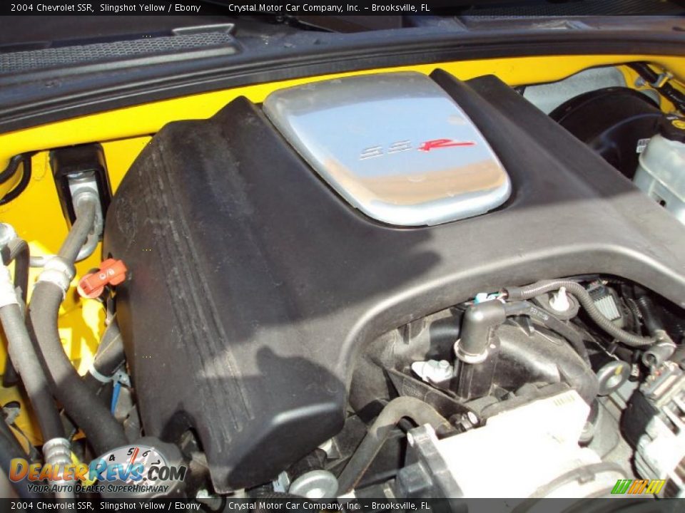 2004 Chevrolet SSR Slingshot Yellow / Ebony Photo #14