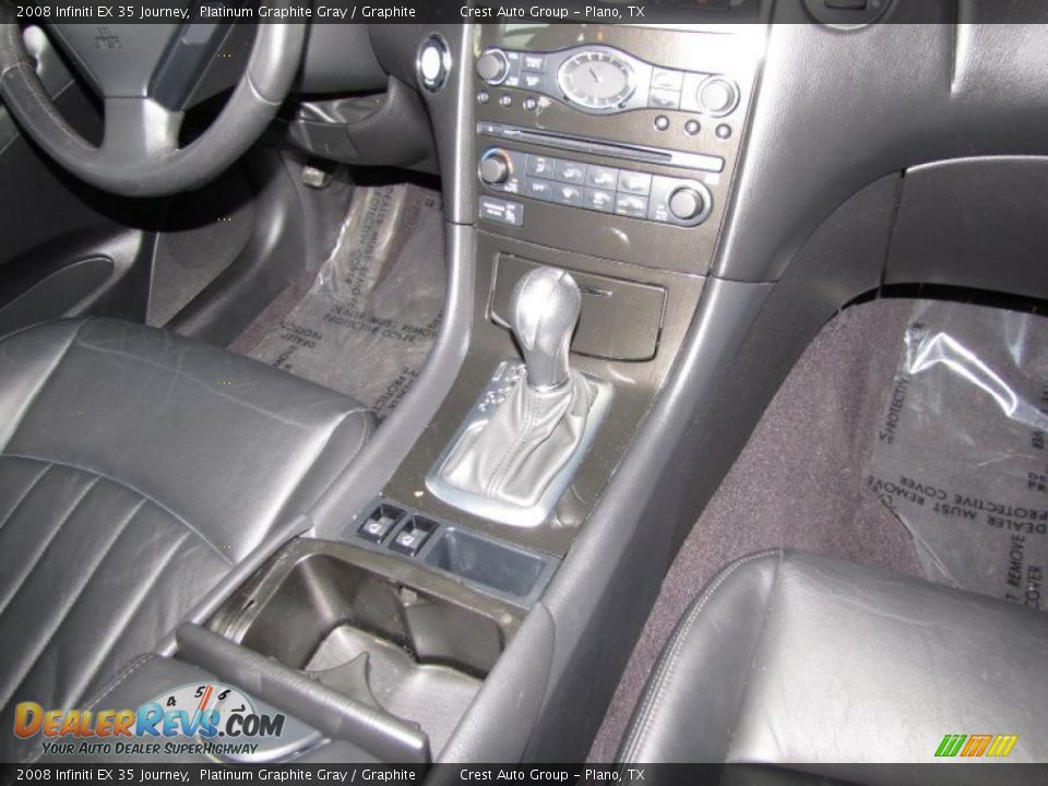 2008 Infiniti EX 35 Journey Platinum Graphite Gray / Graphite Photo #15