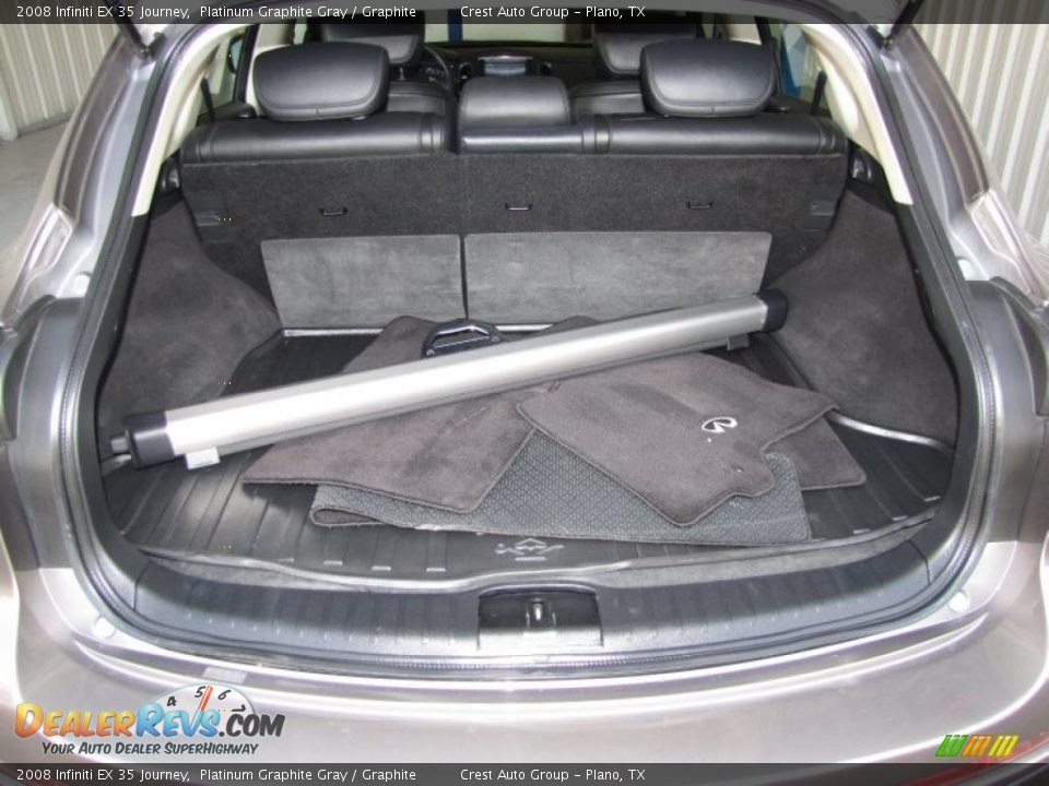2008 Infiniti EX 35 Journey Platinum Graphite Gray / Graphite Photo #18