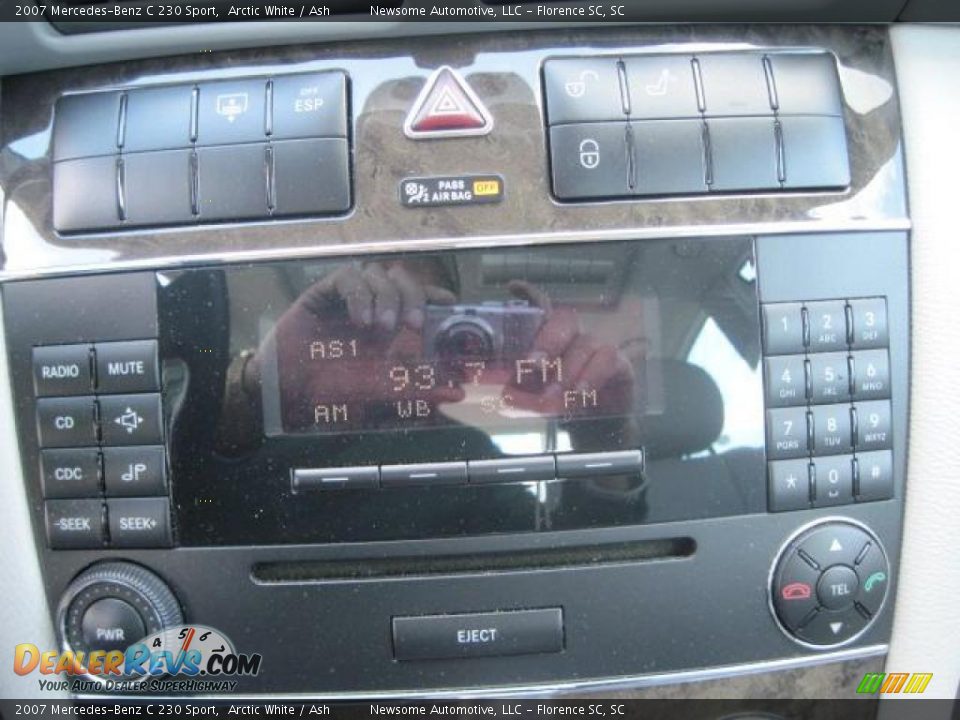 2007 Mercedes-Benz C 230 Sport Arctic White / Ash Photo #9
