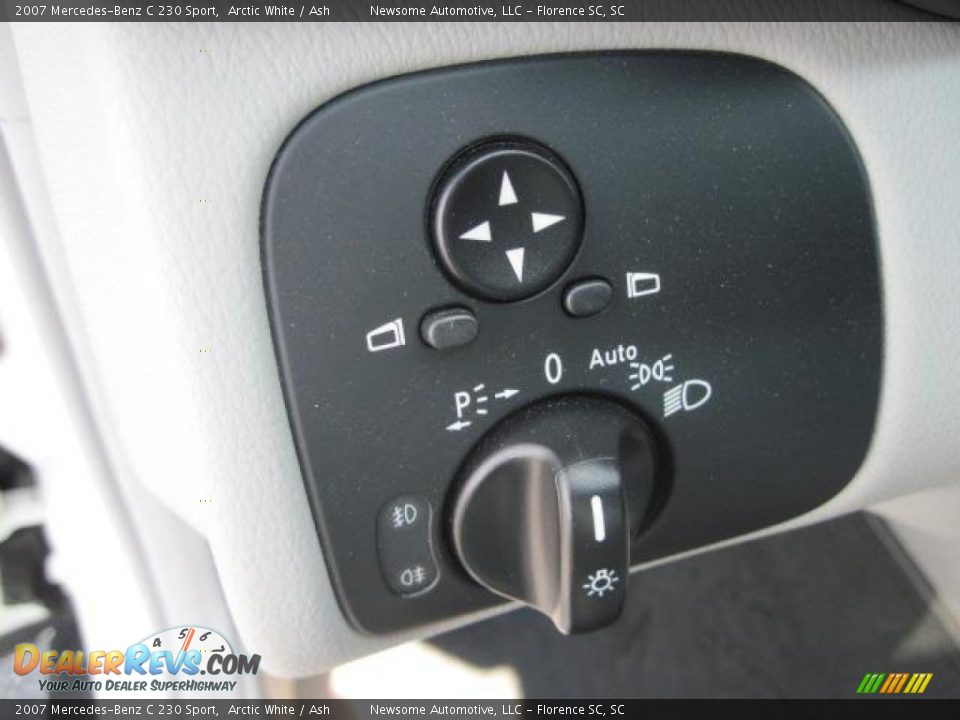 2007 Mercedes-Benz C 230 Sport Arctic White / Ash Photo #15