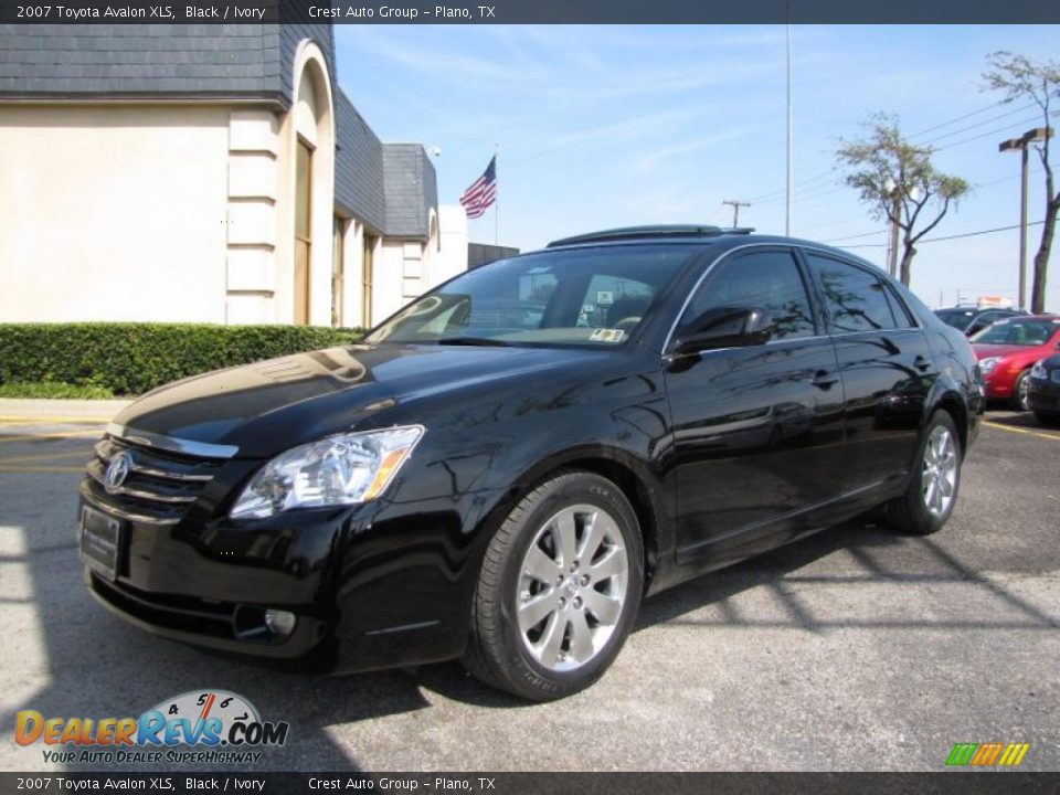 2007 Toyota Avalon XLS Black / Ivory Photo #3