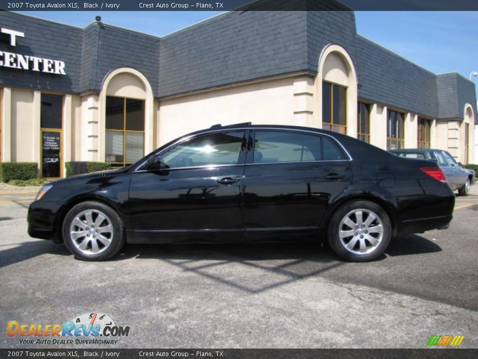 2007 Toyota Avalon XLS Black / Ivory Photo #4