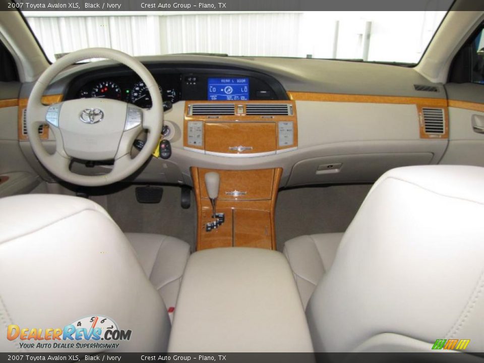2007 Toyota Avalon XLS Black / Ivory Photo #13