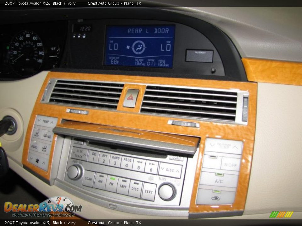 2007 Toyota Avalon XLS Black / Ivory Photo #15