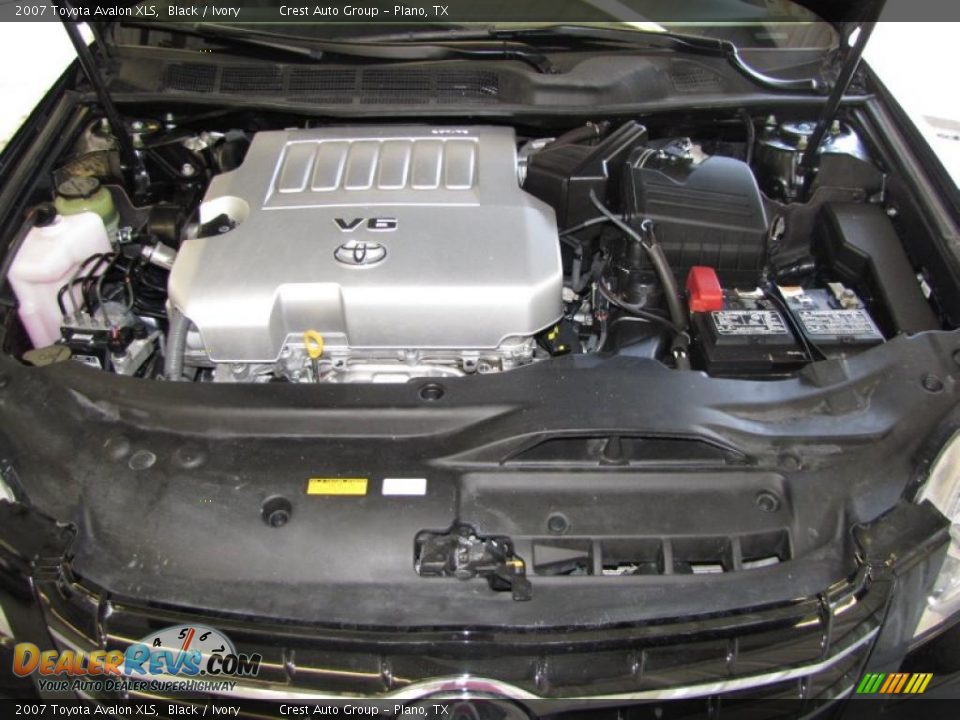 2007 Toyota Avalon XLS Black / Ivory Photo #18