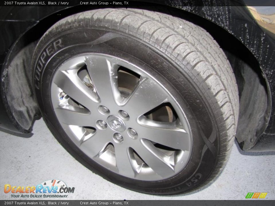 2007 Toyota Avalon XLS Black / Ivory Photo #20
