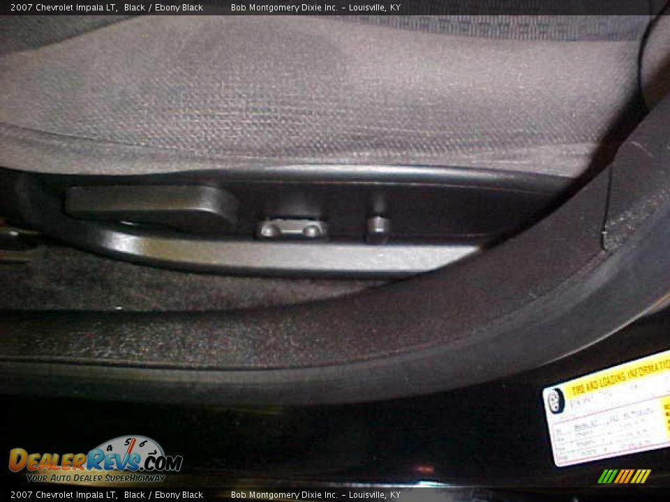 2007 Chevrolet Impala LT Black / Ebony Black Photo #20