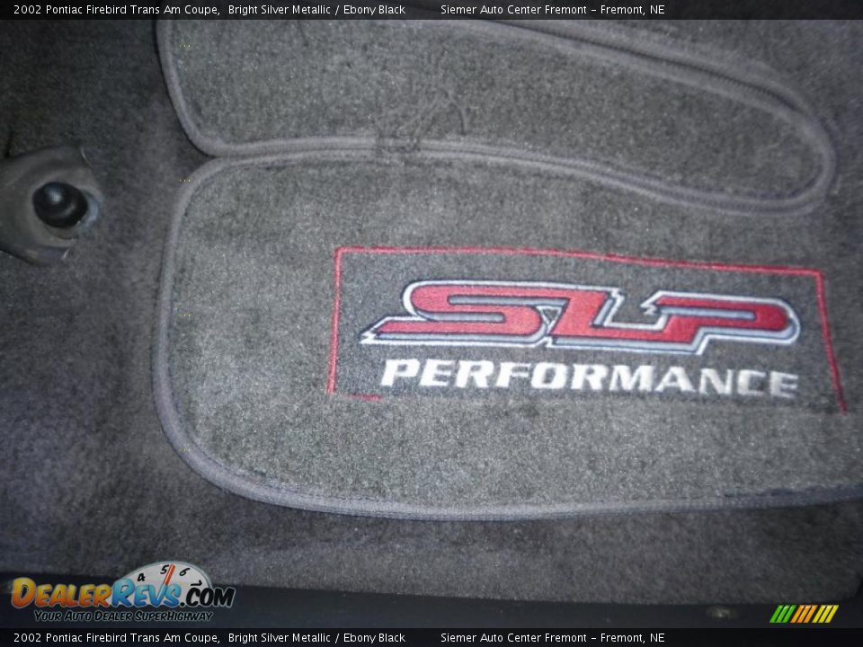 2002 Pontiac Firebird Trans Am Coupe Bright Silver Metallic / Ebony Black Photo #15