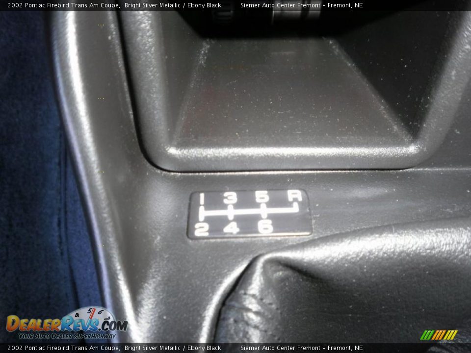 2002 Pontiac Firebird Trans Am Coupe Bright Silver Metallic / Ebony Black Photo #21