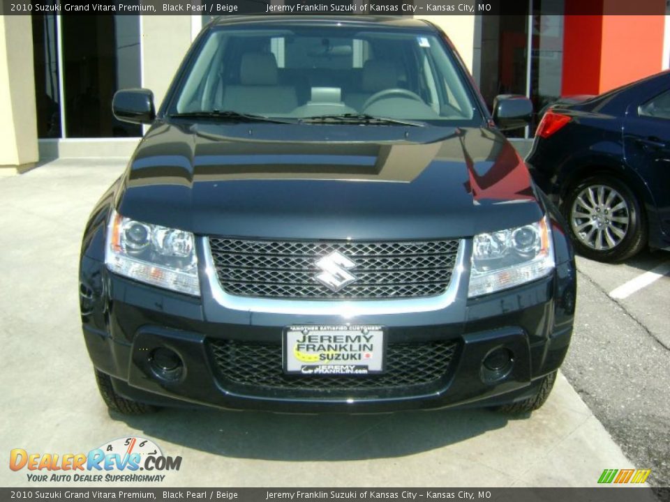 2010 Suzuki Grand Vitara Premium Black Pearl / Beige Photo #2