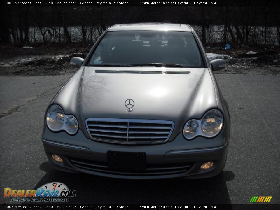 2005 Mercedes-Benz C 240 4Matic Sedan Granite Grey Metallic / Stone Photo #1