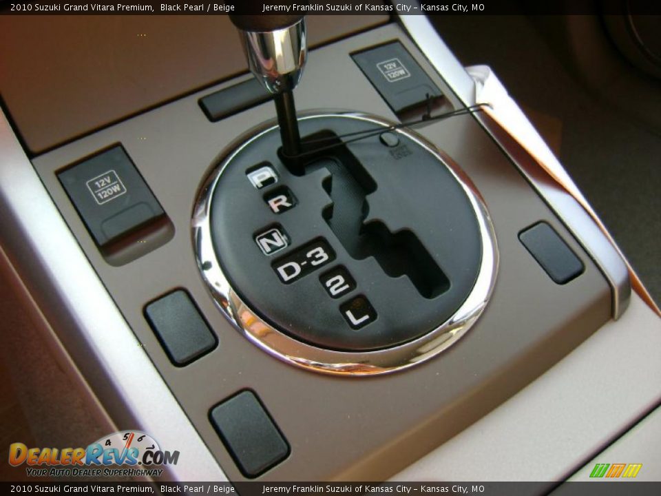 2010 Suzuki Grand Vitara Premium Black Pearl / Beige Photo #12