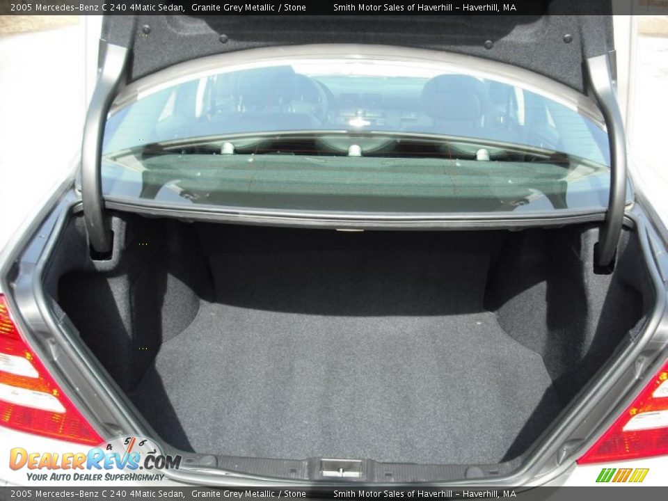 2005 Mercedes-Benz C 240 4Matic Sedan Granite Grey Metallic / Stone Photo #8