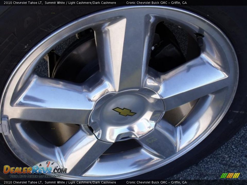 2010 Chevrolet Tahoe LT Summit White / Light Cashmere/Dark Cashmere Photo #9