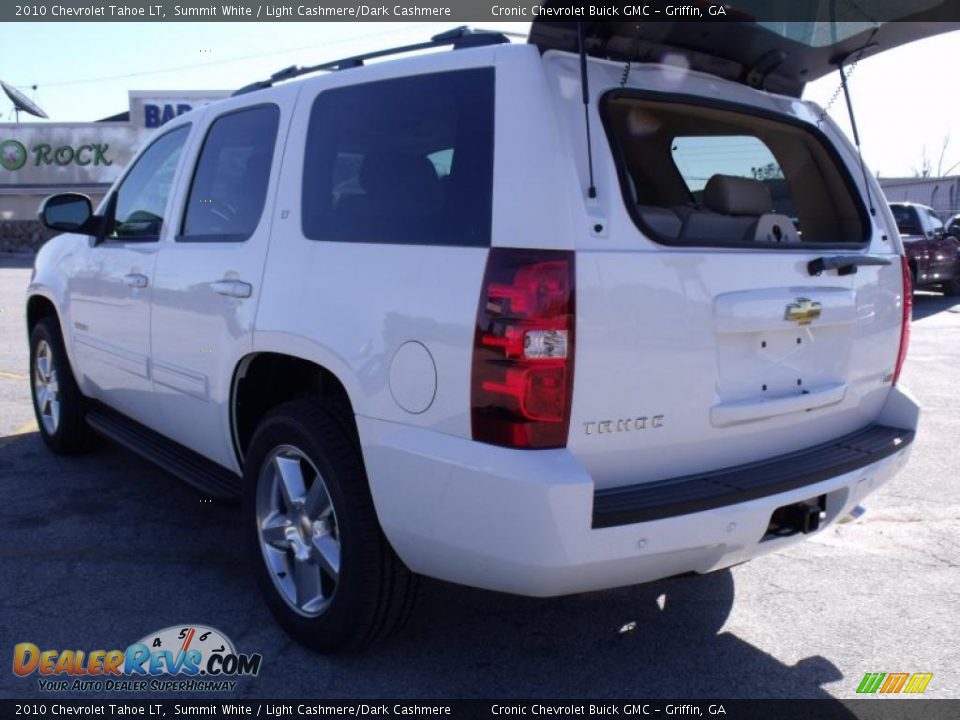 2010 Chevrolet Tahoe LT Summit White / Light Cashmere/Dark Cashmere Photo #12
