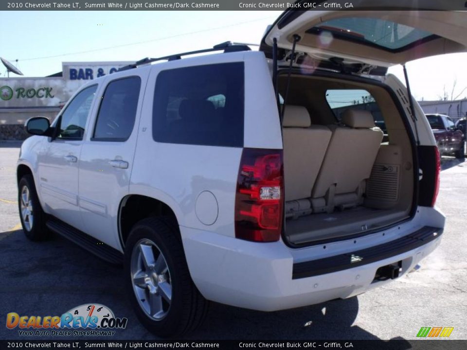 2010 Chevrolet Tahoe LT Summit White / Light Cashmere/Dark Cashmere Photo #13